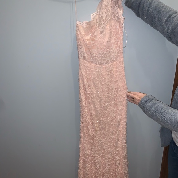 One shoulder prom dress - Picture 2 of 2